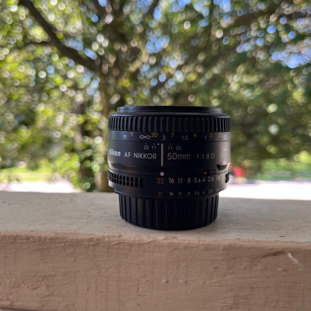 Nikon 50mm lens